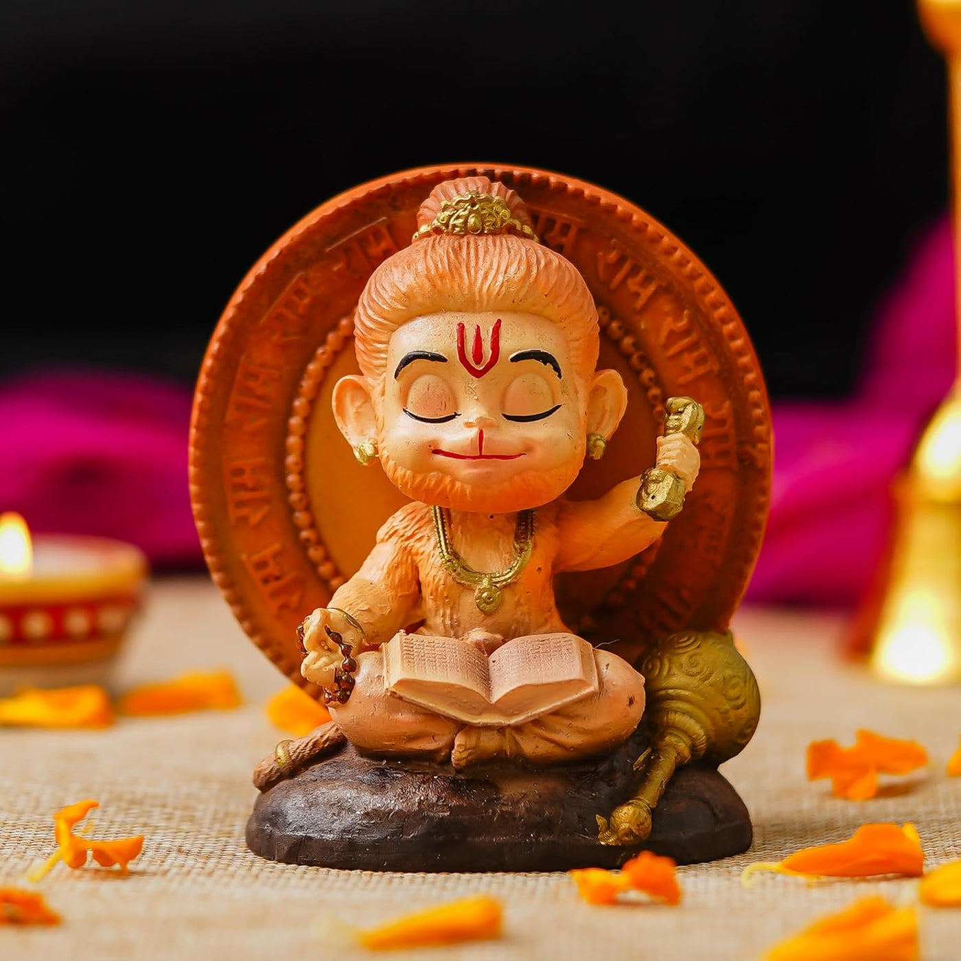 Book Reading Hanuman ji Idol