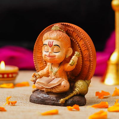 Book Reading Hanuman ji Idol