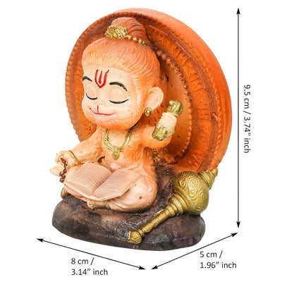 Book Reading Hanuman ji Idol