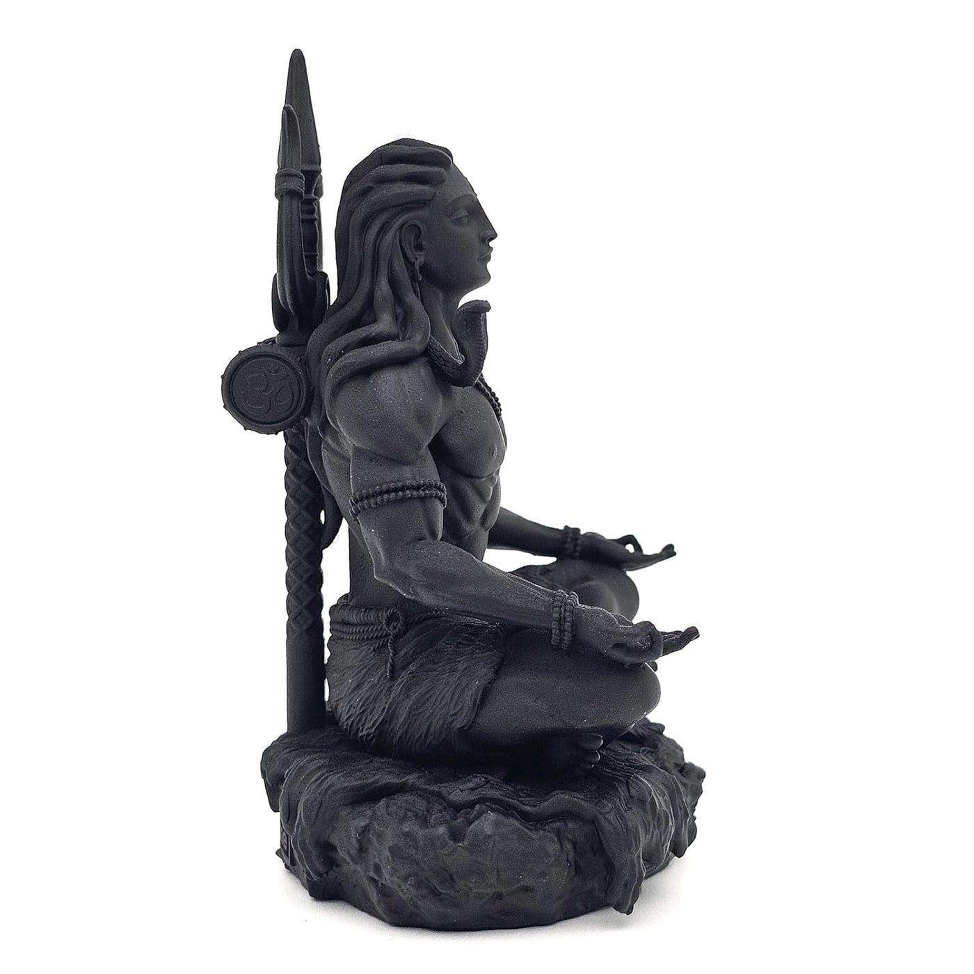 Adiyogi statue side angle