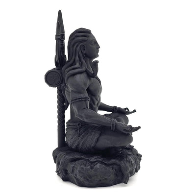 Adiyogi statue side angle