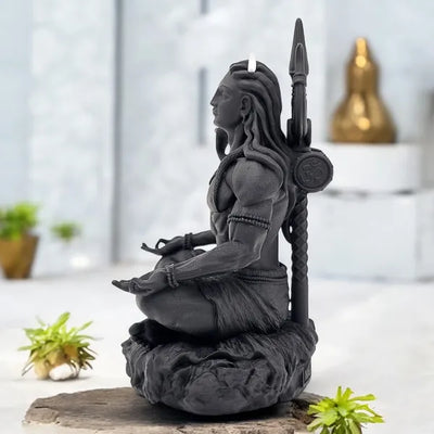 Adiyogi Car Idol – Compact Adiyogi Statue for Dashboard & Home