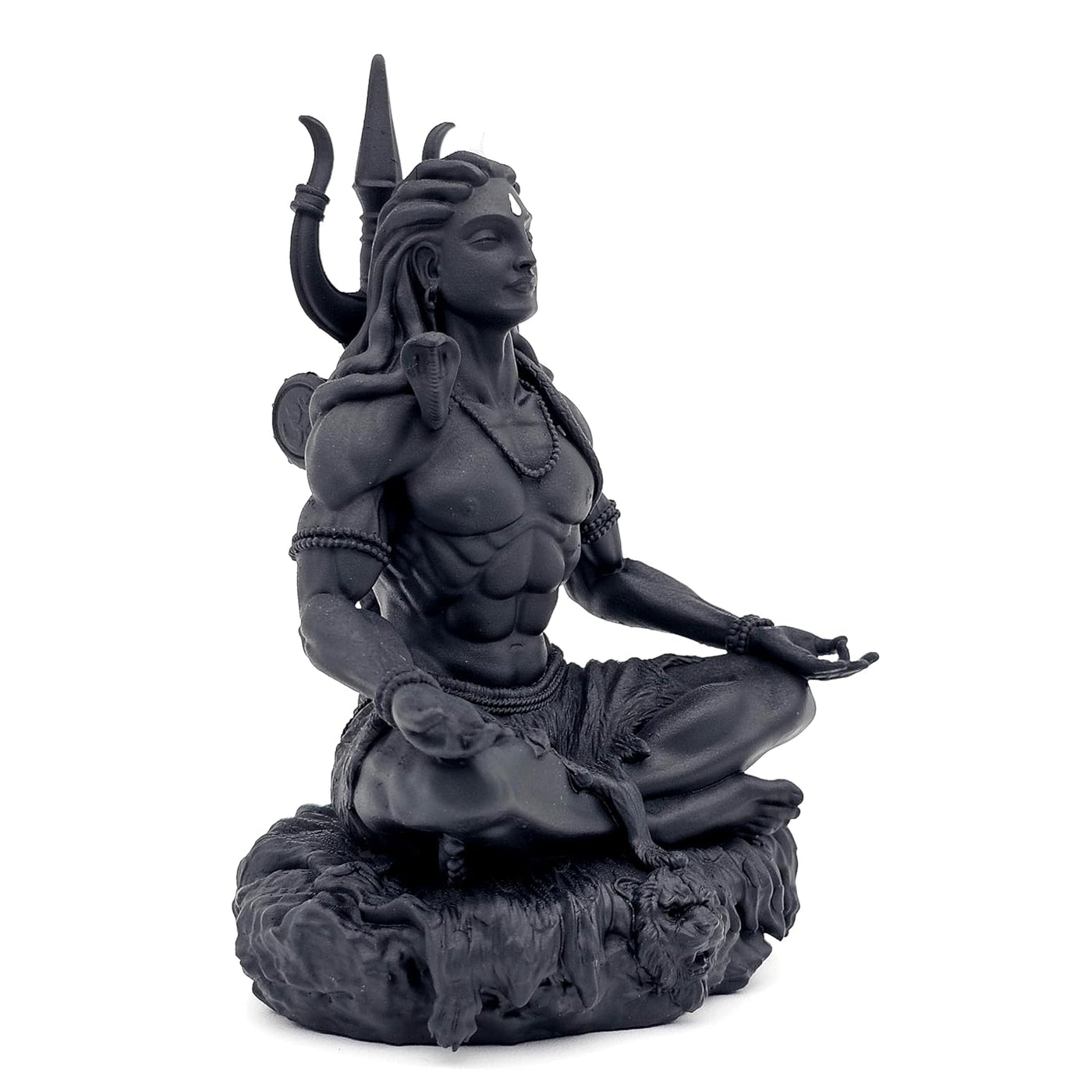 Compact Adiyogi idol for car