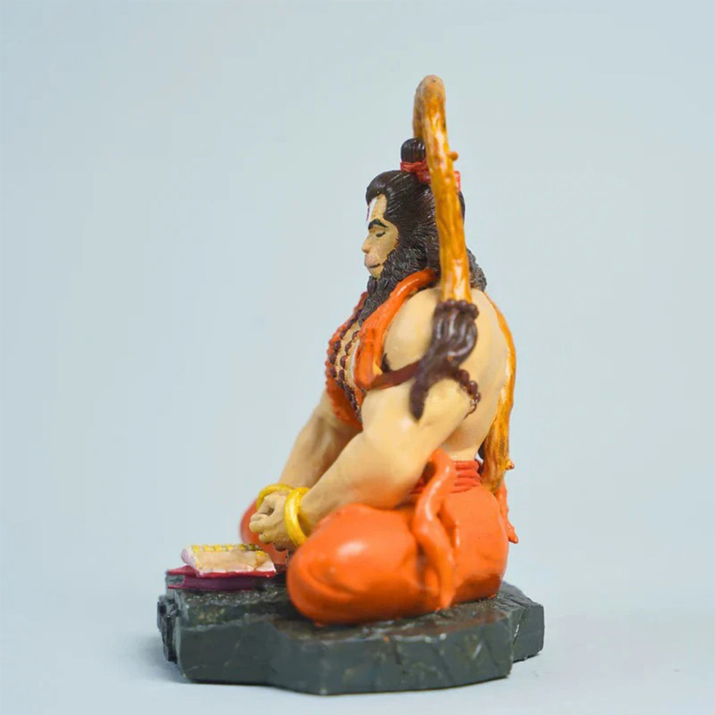 Aadhyatmik Pavan Sut Hanuman ji Hand Painted for Car dashbord