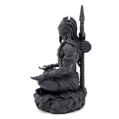 Mini Adiyogi car statue

