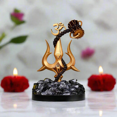 Lord Shiva Trishul With Damru