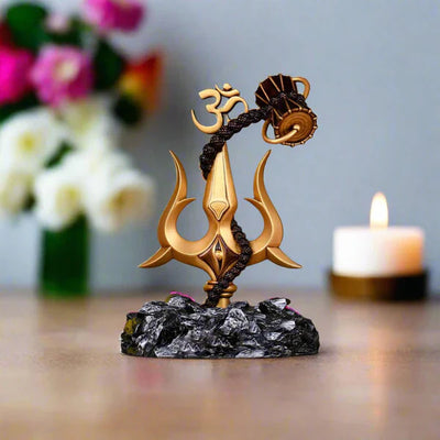 Lord Shiva Trishul With Damru